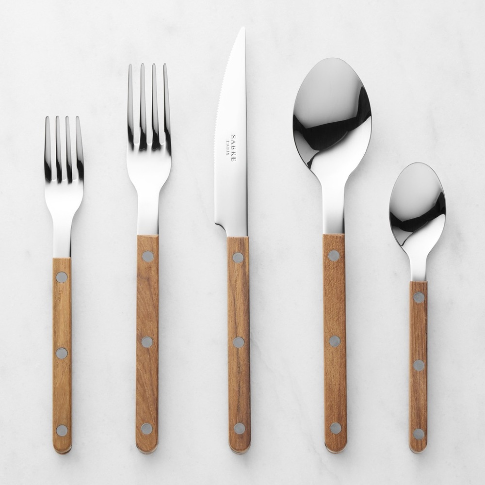 SABRE Bistrot Teak Flatware 10-piece (Set of 5)  x 2